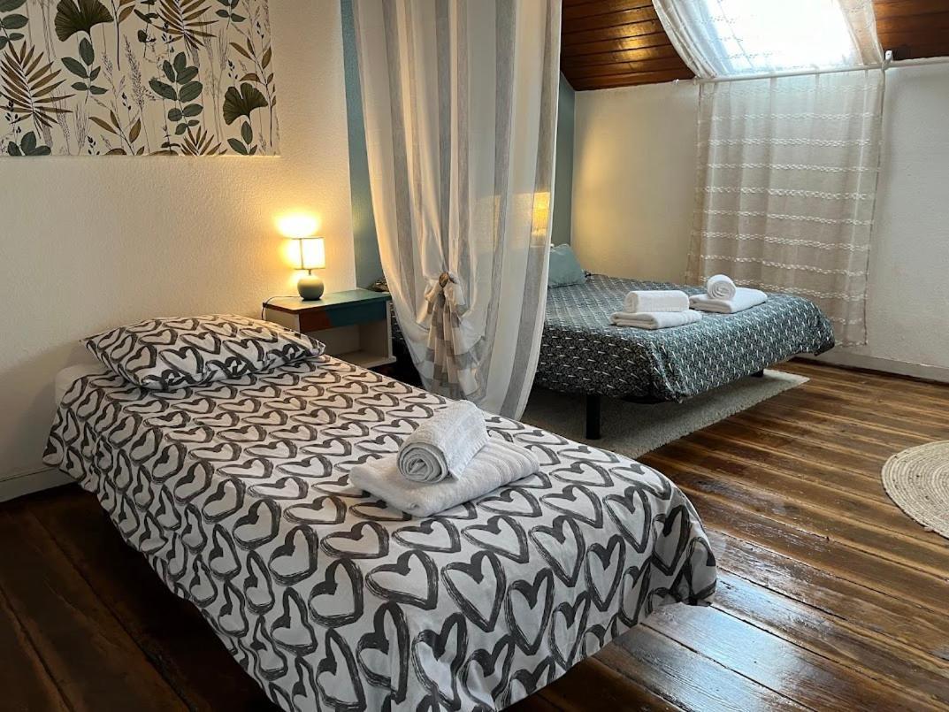 Duplex Au Lin Leilighet Saint-Pol-de-Léon Eksteriør bilde